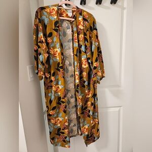 Twik Multicolor Floral Kimono Size M